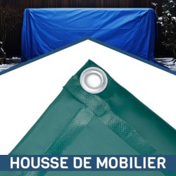 Bâche robuste - 650 g/m² - Housse de mobilier