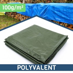 Bâche de protection - 100 g/m² - Polyvalent