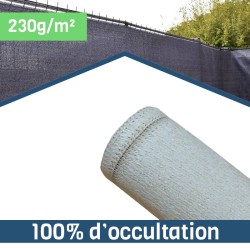 Brise-vue beige - 100% d'occultation