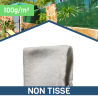 Géotextile non tissé blanc - 100g/m²