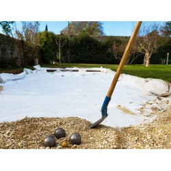 Géotextile non tissé blanc - 300g/m² - Sur mesure