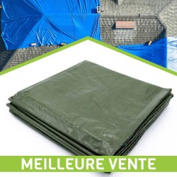 Bâche de couverture pour toiture - Choix des professionnels - 250 g/m²