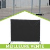 Bâche pour barrière de chantier et clôture mobile – 150 g/m² – 1,76 m x 3,41 m